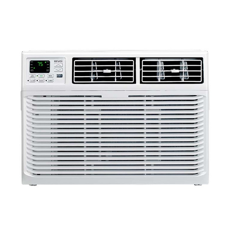 Bevoi 15,100 BTU EasyCool Window Air Conditioner with Remote BEV15WiNCC | 115V 15A in White