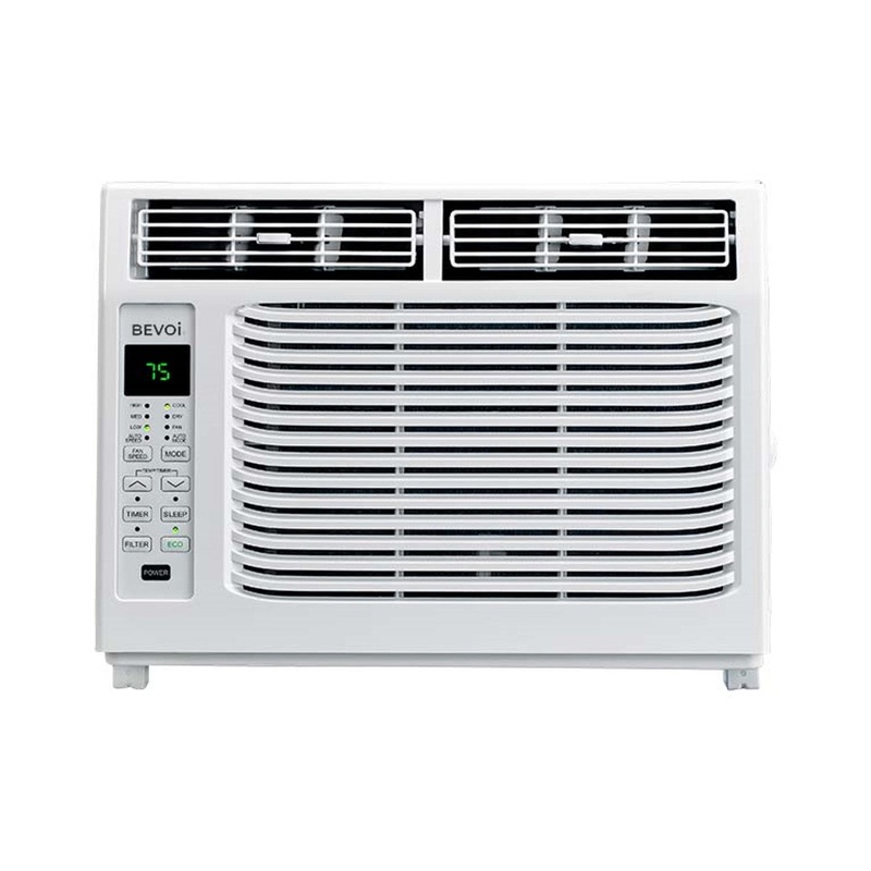 Bevoi 6,000 BTU EasyCool Window Air Conditioner with Remote BEV06WiNCC | 115V 15A in White