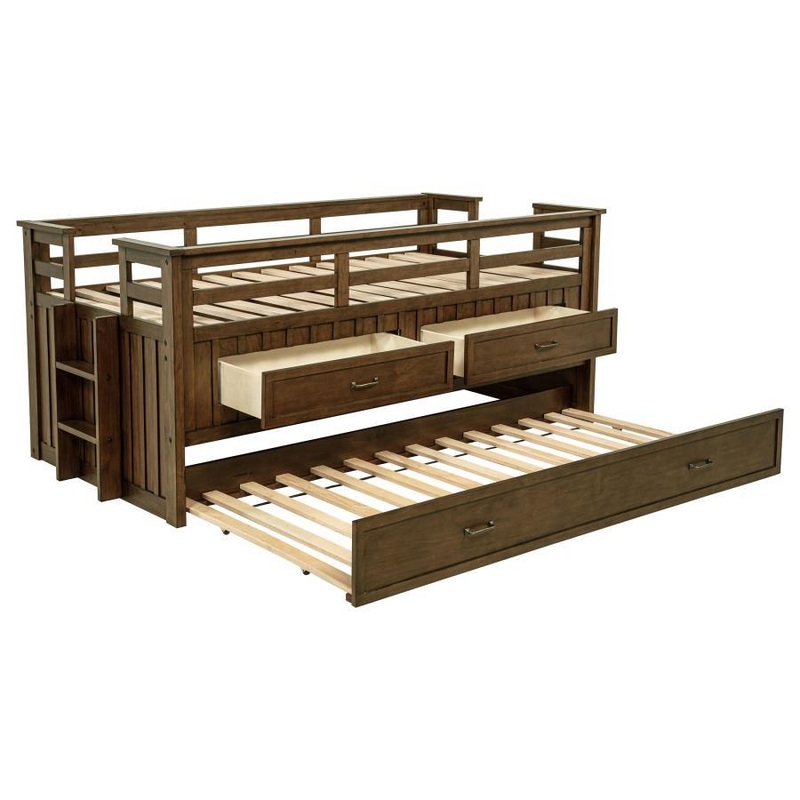 Carlsbad – Wood Captains Bed With Trundle