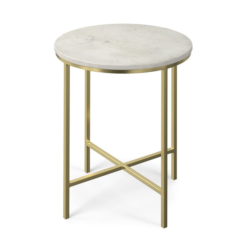 Tara – Side Table – Gold