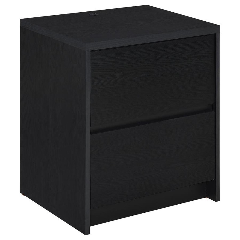 Westpark – 2-Drawer Nightstand LED Lights And USB