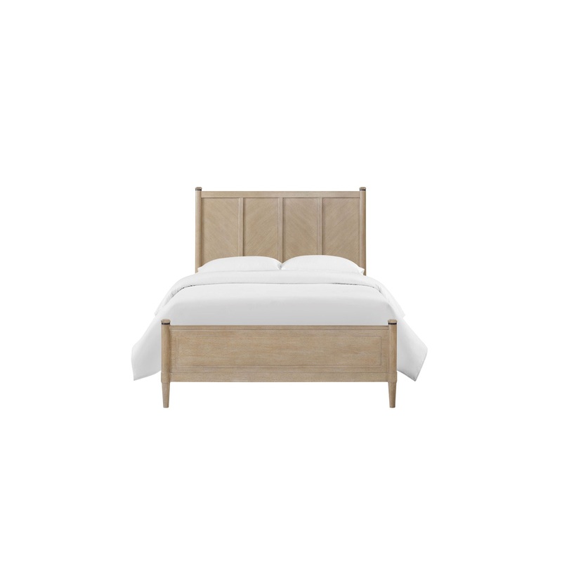 Transitional Style Lo-Post Bed
