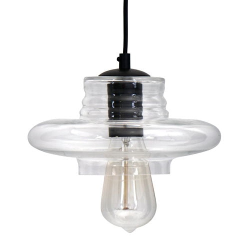 Torus – Saucer Pendant Lamp – Clear
