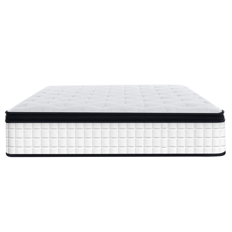 12″ Hybrid Mattress Individual Pocket Spring, 7 Zoned Memory Foam