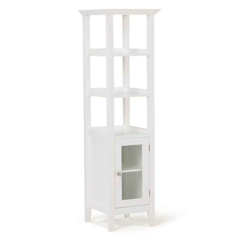 Acadian – Bath Storage Tower – Pure White