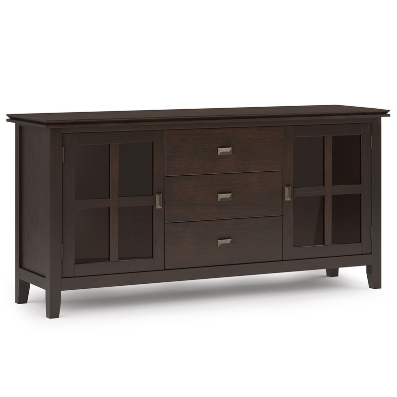 Artisan – Large Sideboard Buffet – Dark Chestnut Brown