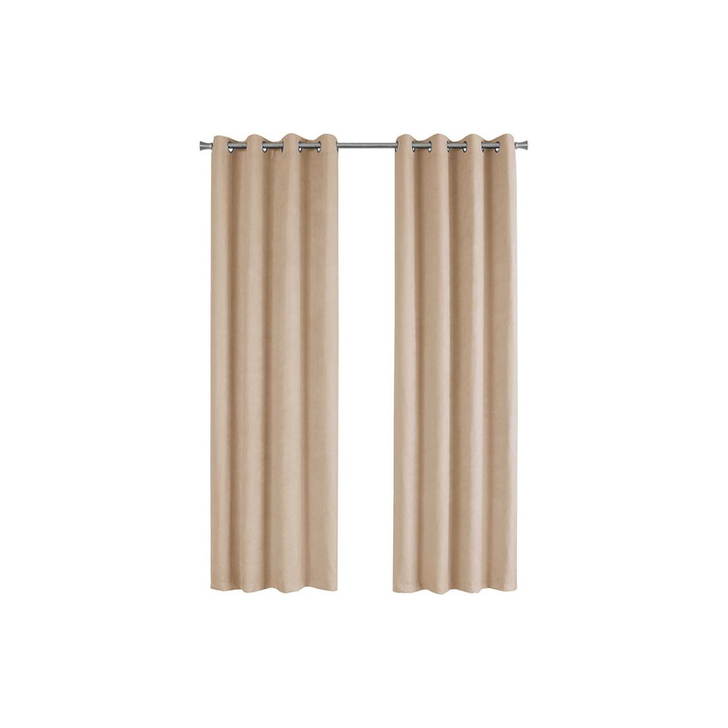 2 Pieces Set, Curtain Panel, Room Darkening, Grommet