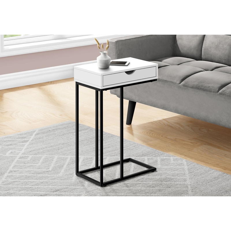 Accent Table, C – Shaped Contemporary & Modern Versatile Design