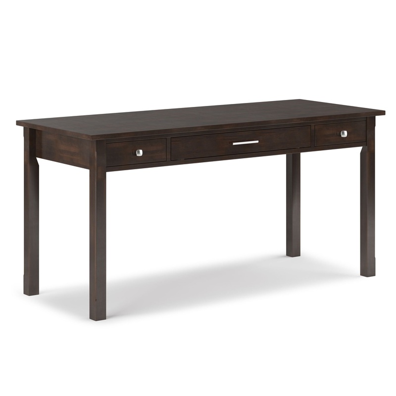 Avalon – Large Desk – Tobacco Brown