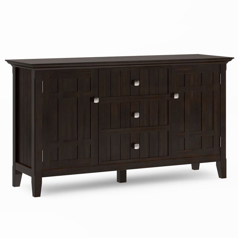 Bedford – Sideboard Buffet – Dark Tobacco Brown