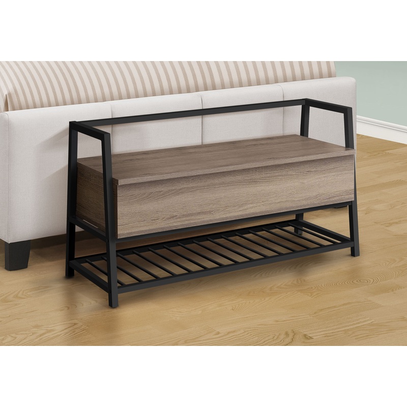 Bench Storage, Rectangular, Contemporary & Modern