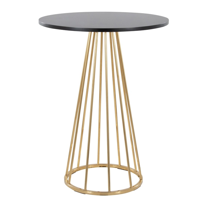 Canary – Counter Table – Gold Metal