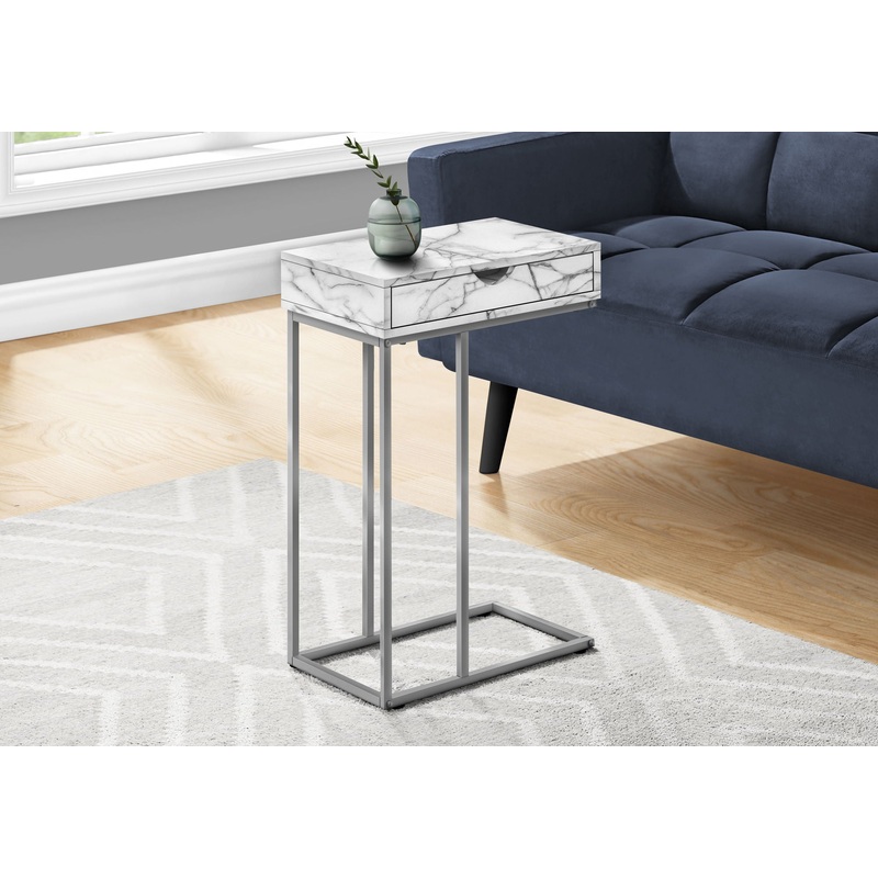 Accent Table, C – Shaped Contemporary & Modern Design