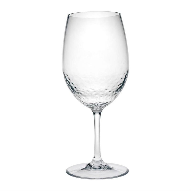 Tritan Hammer – Leadingware Plastic Wine Glasses (Set of 4), Unbreakable, Bpa Free, 20Oz – Clear