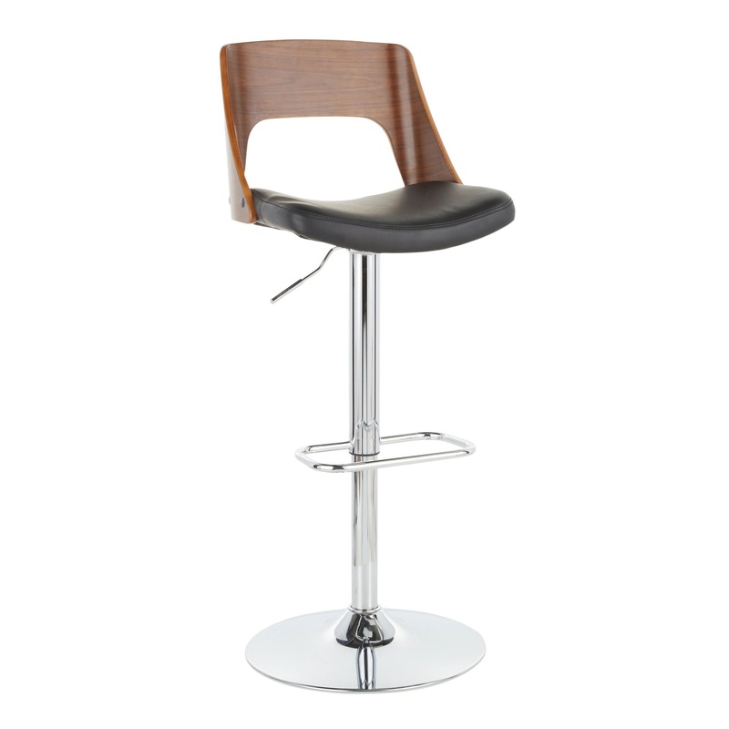 Valencia – Mid Century Modern Adjustable Barstool & Swivel