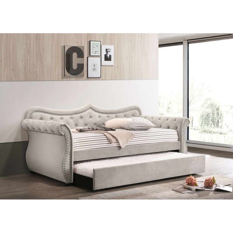 Adkins – Twin Daybed With Trundle – Beige