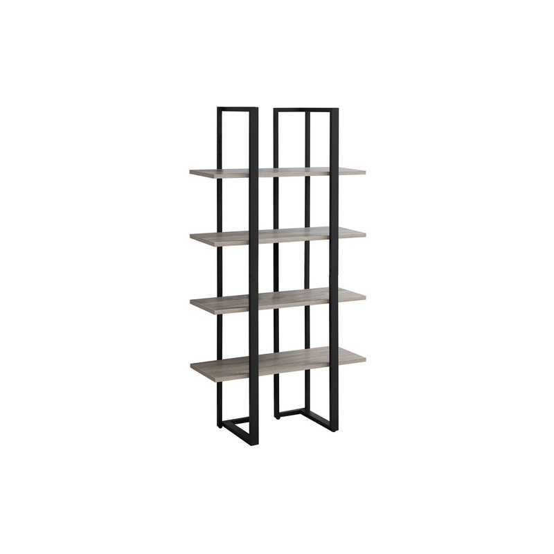 Bookshelf, Bookcase, Etagere, 4 Tier, Office, Contemporary & Modern