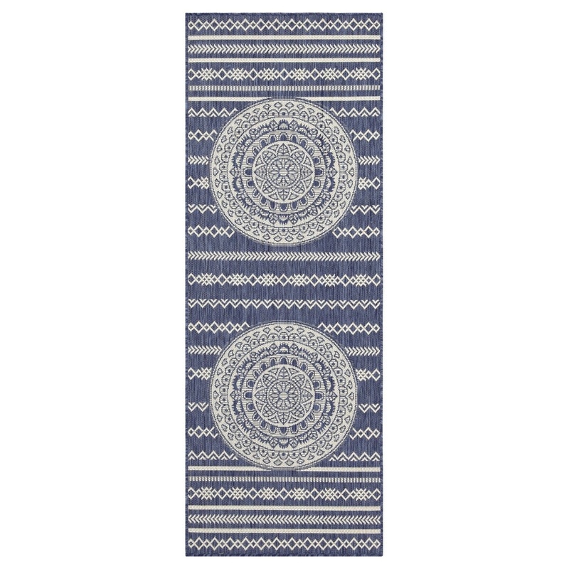 Sunshine – 2’7″ X 7’3″ Indoor / Outdoor Area Rug – Polypropylene