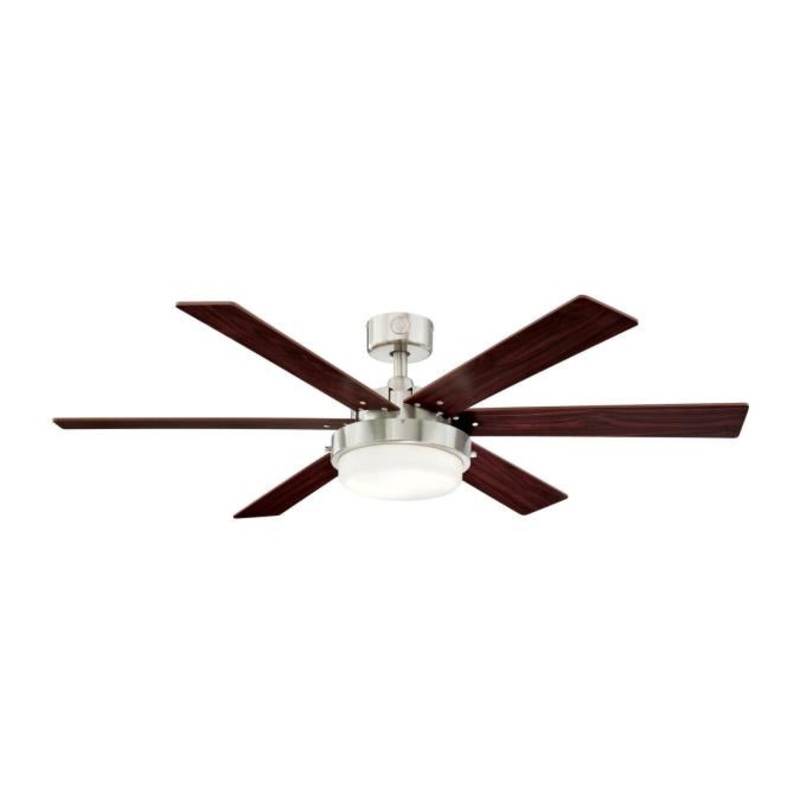 Westinghouse 7205100 Alloy II 52-Inch Indoor Ceiling Fan with LED Light Kit