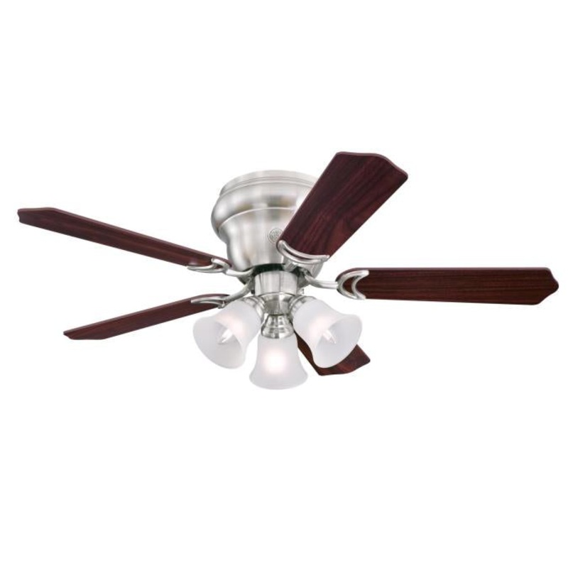 Westinghouse 7231900 Contempra Trio 42-Inch Indoor Ceiling Fan with Dimmable LED Light Fixture