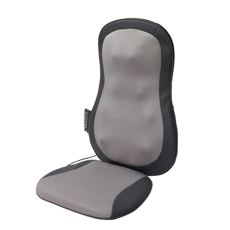 12 Massage Nodes, Full Set Massage Pad, Thai Massage Car Cushion – Gray