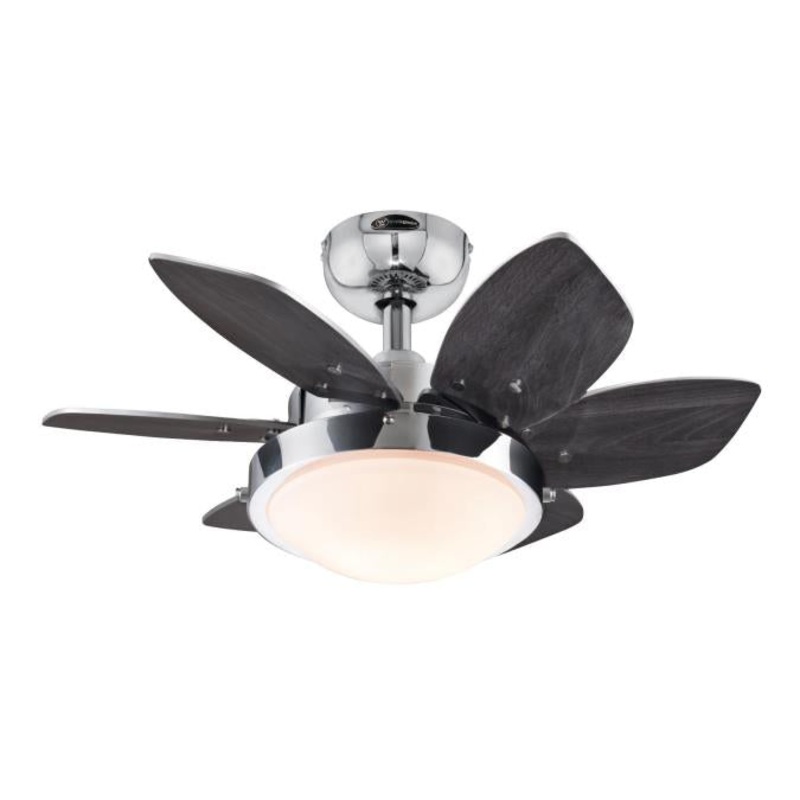Westinghouse 7236600 Quince 24-Inch Indoor Ceiling Fan with Dimmable LED Light Fixture