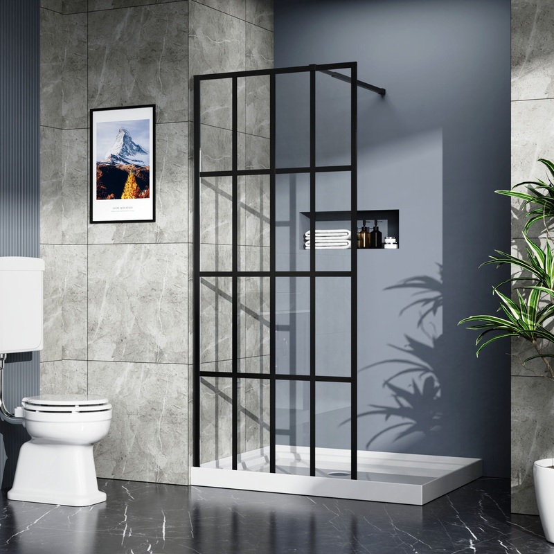 Shower Door Walk – Black