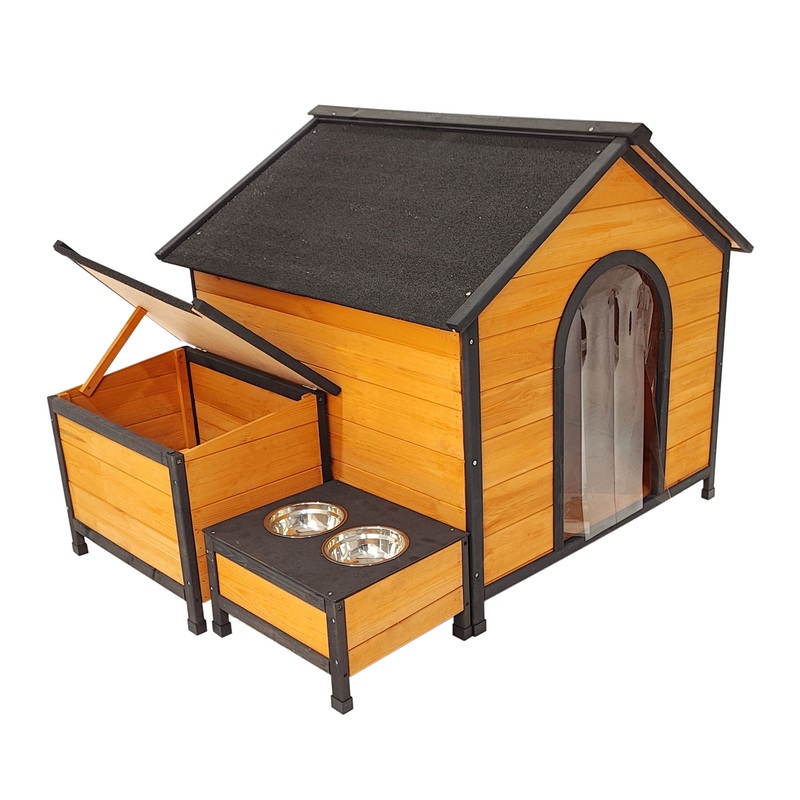 Xpt088 Wearable And Strong Dog House For Playground – Natural