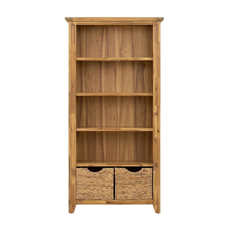 Bookcase – Natural Wood / Brown