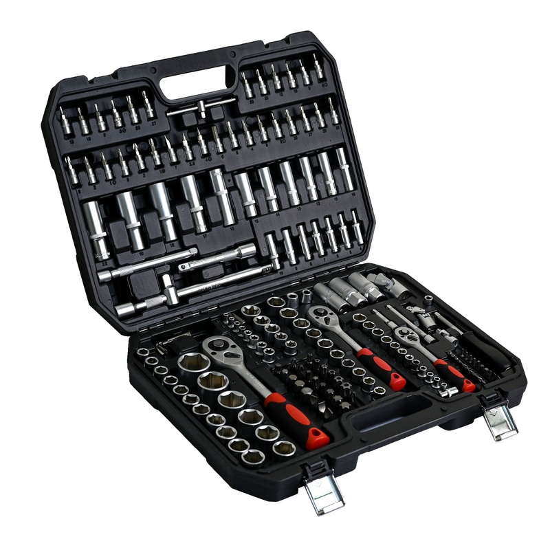 Tool Set Socket And Ratchet Wrench Toolbo 71 Pieces Toolbox Universal Home Car Repair Tool Set For Men Homeowners Diy Enthusiasts And Mechanics – Black