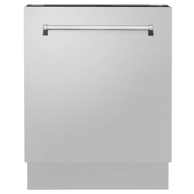 ZLINE 24″ Tallac Series 3rd Rack Dishwasher with Traditional Handle, 51dBa (DWV-24) [Color: 304 Stainless] – (DWV30424)