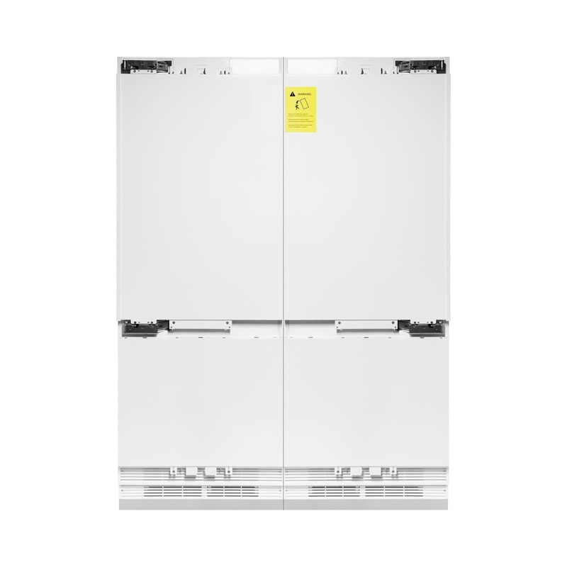 ZLINE 60″ 32.2 cu. Ft. Panel Ready Built-In 4-Door French Door Refrigerator with Internal Water and Ice Dispenser (RBIV-60) – (RBIV60)