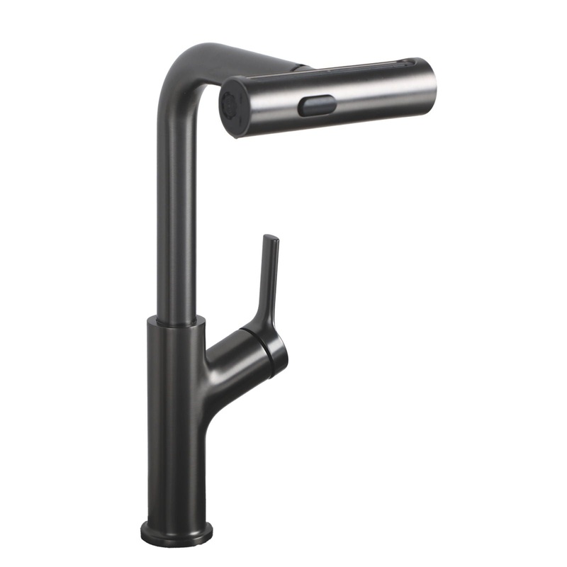 360 Pull Down Kitchen Faucet With 4 Spray Modes
