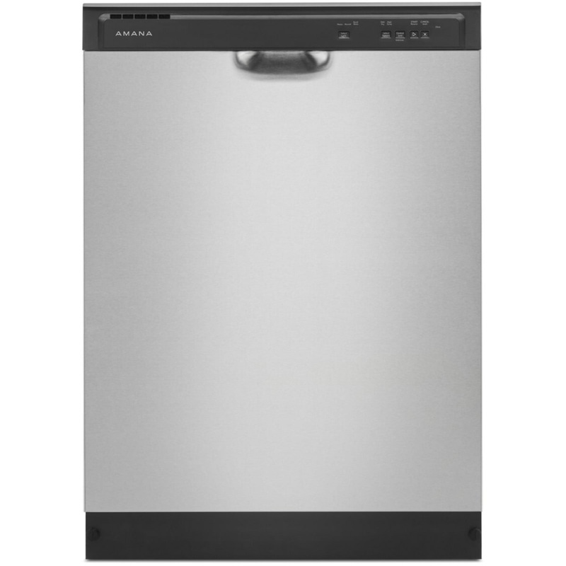 Amana ADFS2524RS 24″ Dishwasher with Midnight Interior Stainless Steel
