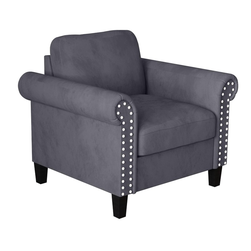 ALANI ACCENT CHAIR-GRAY