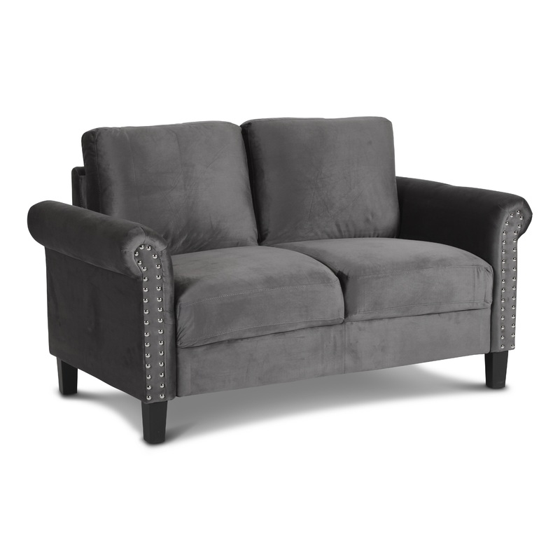 ALANI LOVESEAT-SLATE GRAY
