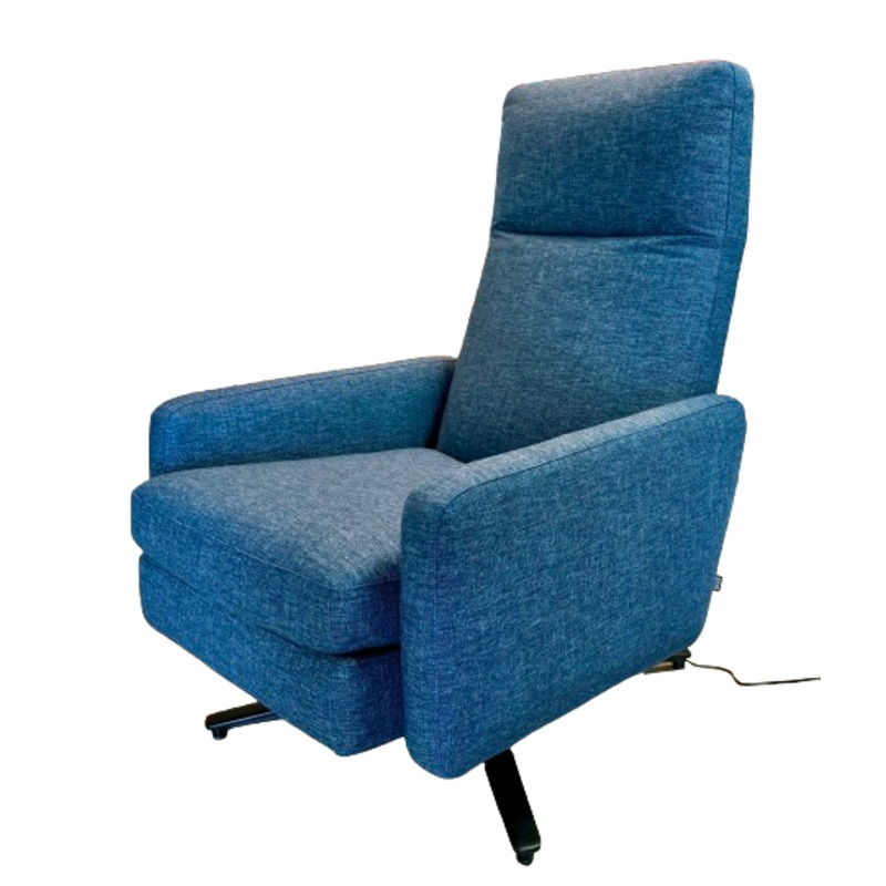 Lean Reclining Chair – Classic – Key Largo Denim – IN STOCK
