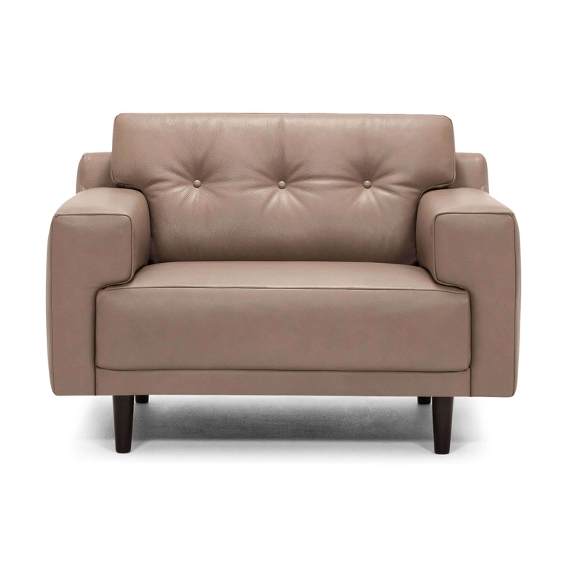 Remi Chair -Buttons- Leather