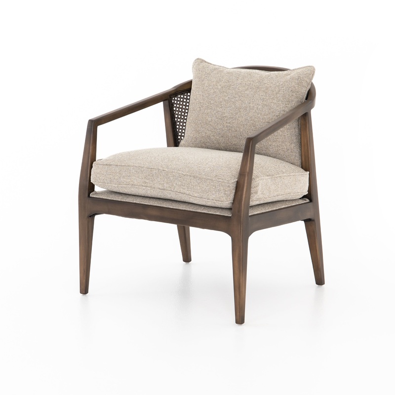 Alexandria Accent Chair-Honey Wheat