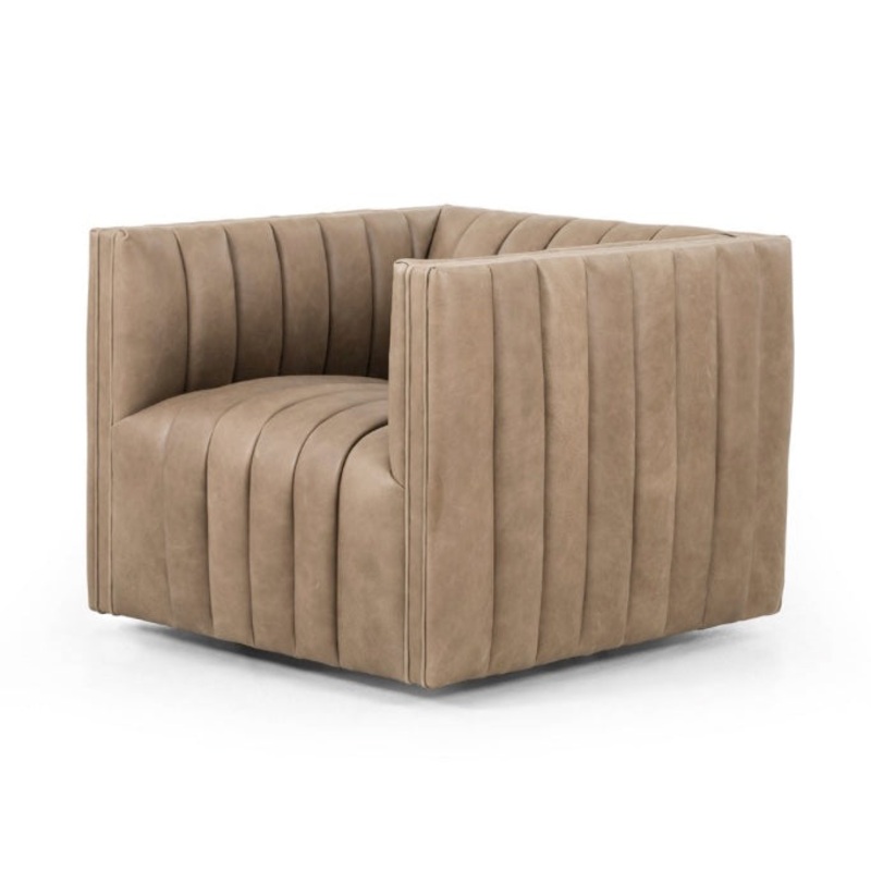 Augustine Swivel Chair-Palermo Drift