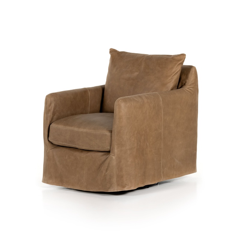 Banks Swivel Chair-Palermo Drift