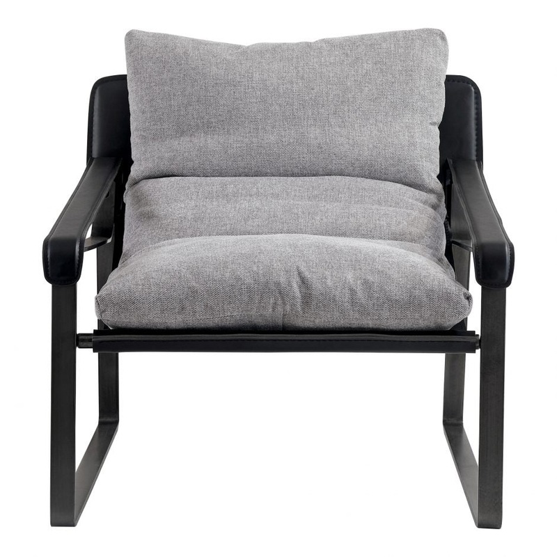 Connor Club Chair – Snowfolds Grey