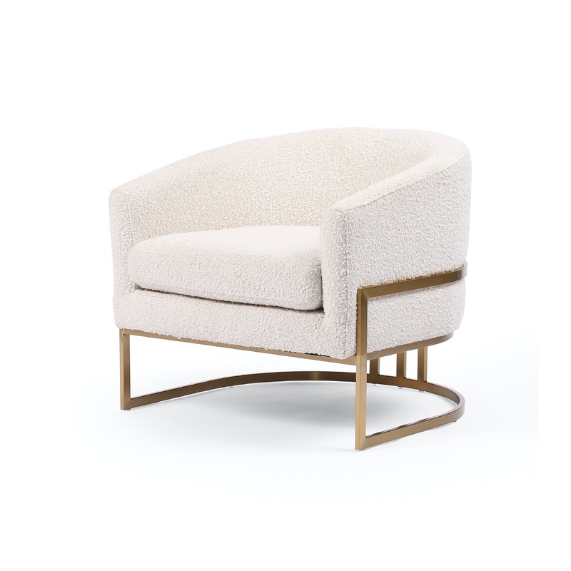 Corbin Chair-Brass- Knoll Natural