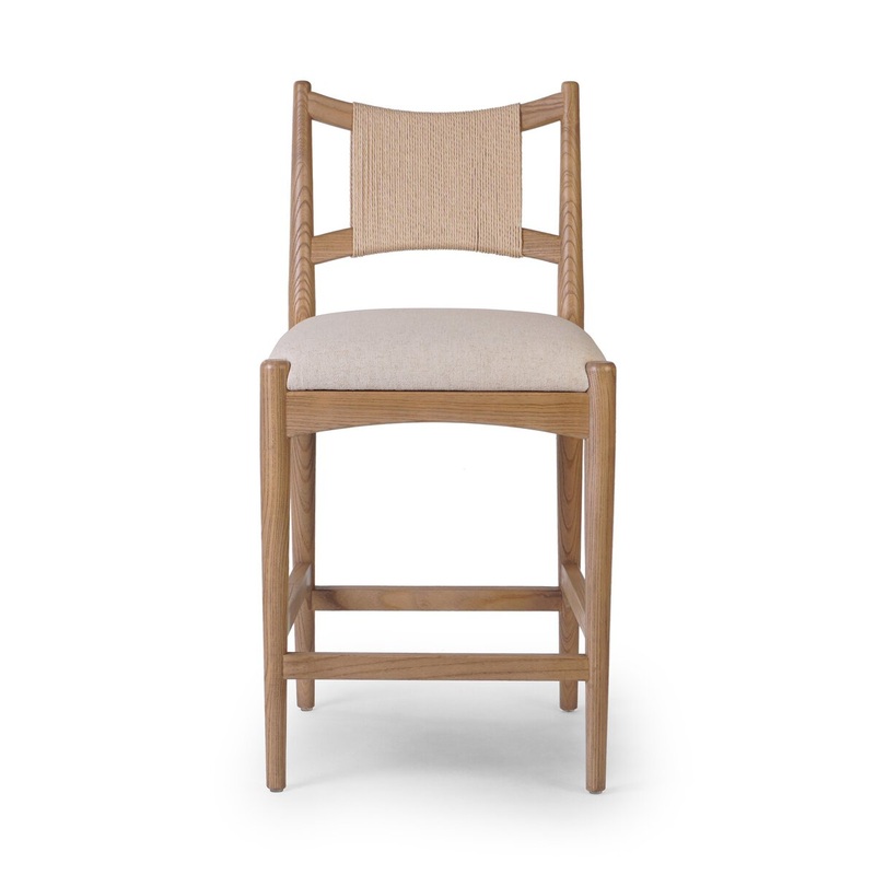 Haddon Counter Stool – Natural Nettlewood