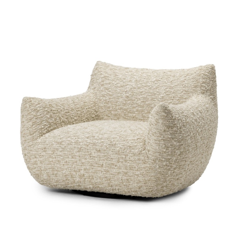Margot Swivel Chair – Solema Cream