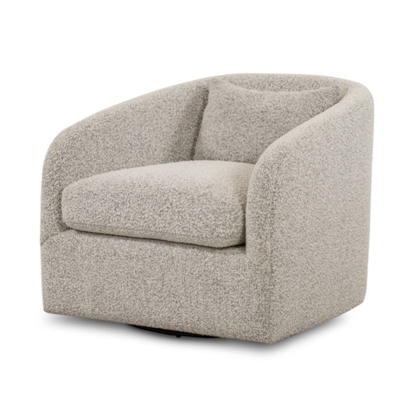 Topanga Swivel Chair-Knoll Domino