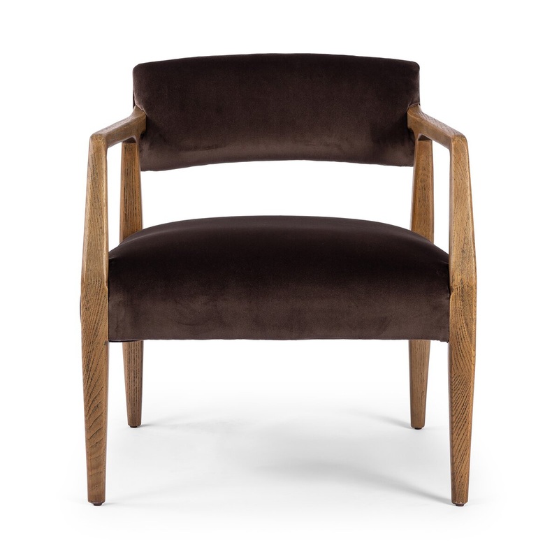 Tyler Arm Chair – Surrey Cocoa