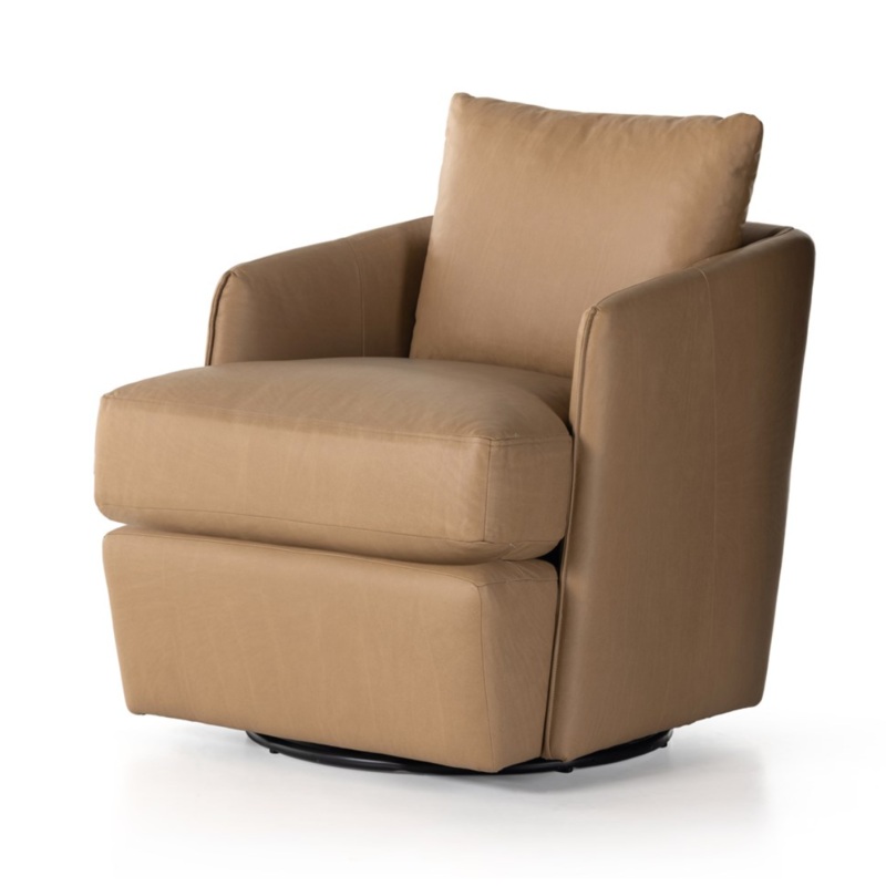 Whittaker Swivel Chair-Nantucket Taupe
