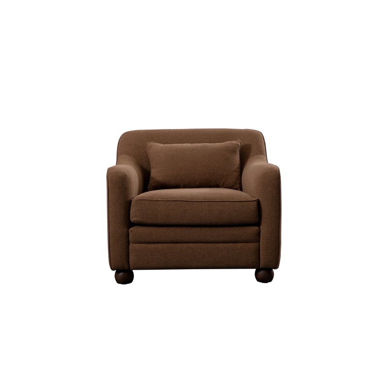 Amira Accent Chair Rust