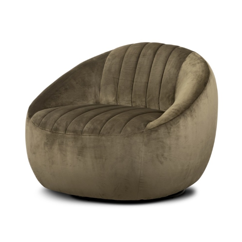 Audie Swivel Chair – Surrey Olive